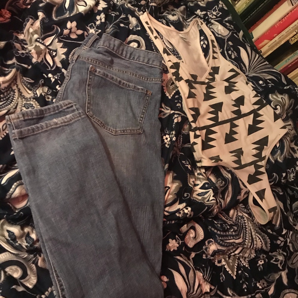 Mossimo skinny boyfriend jeans